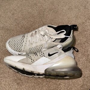 Nike Air Max 270 in White and Black
